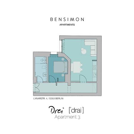 Bensimon Apartments Mitte/Wedding Berlin Rum bild